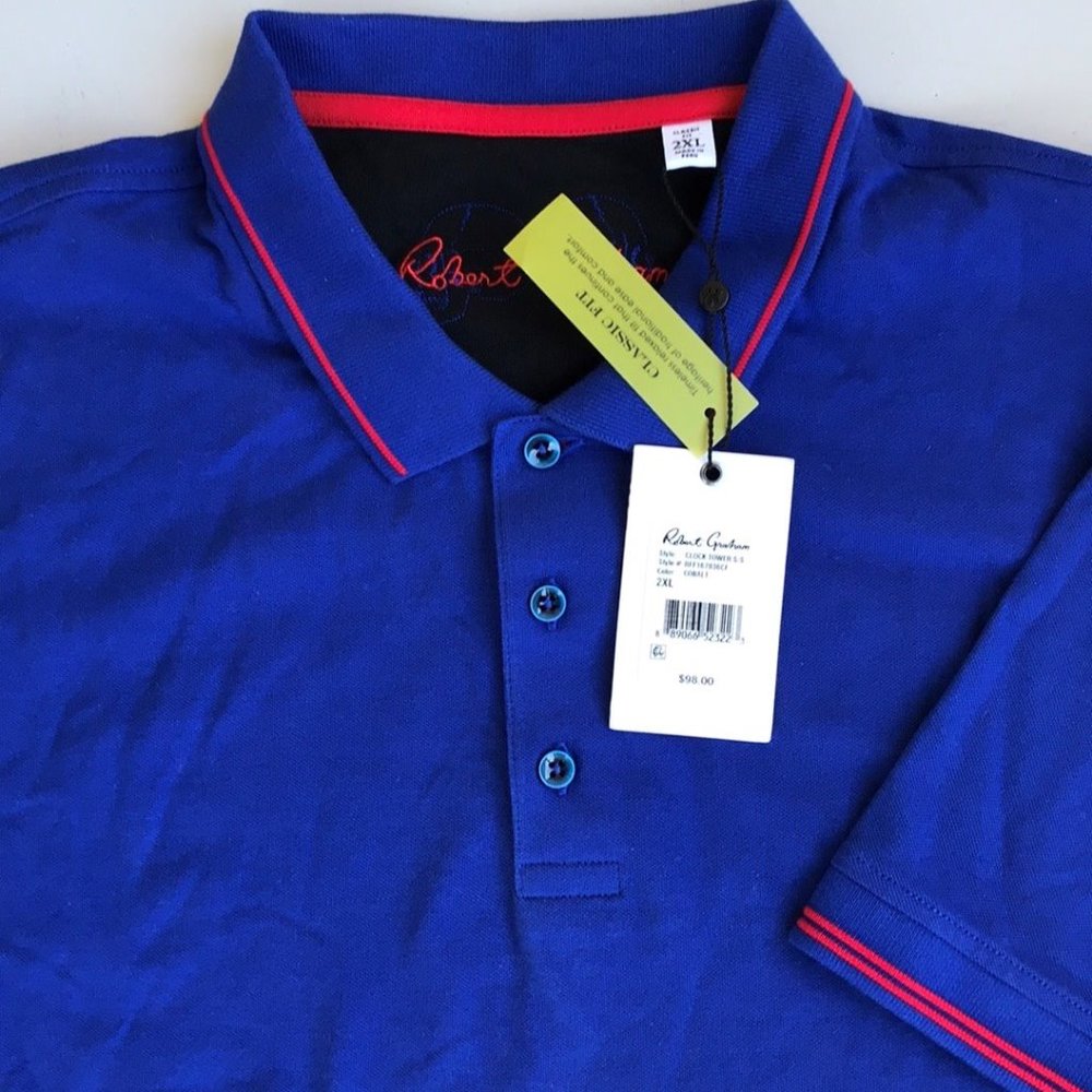 ROBERT GRAHAM Classic Fit Polo Shirt